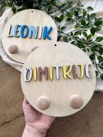 Drveni čiviluci sa imenom